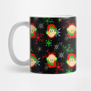 ELF Christmas Pattern Mug